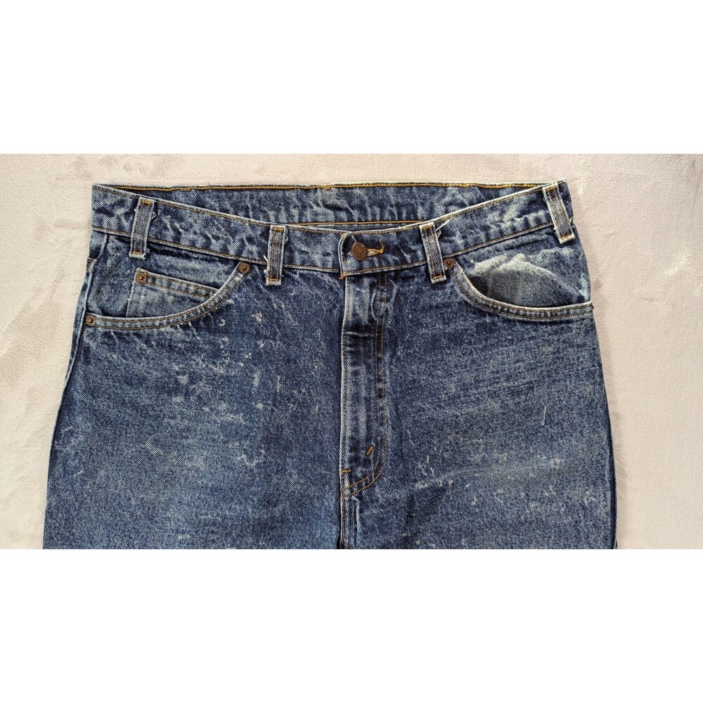 Levi's Jeans Men's 36x31 Two Horse Brand Acid Wash 40840 USA Vintage 80s 90s - Picture 2 of 16